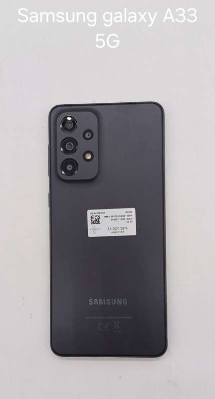 Samsung Galaxy A33 5G Dual Sim 128GB - Awesome Black (Open Box Stock)